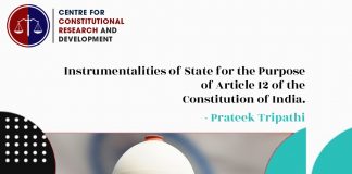 Instrumentalities Purpose of Article 12 of the Constitution