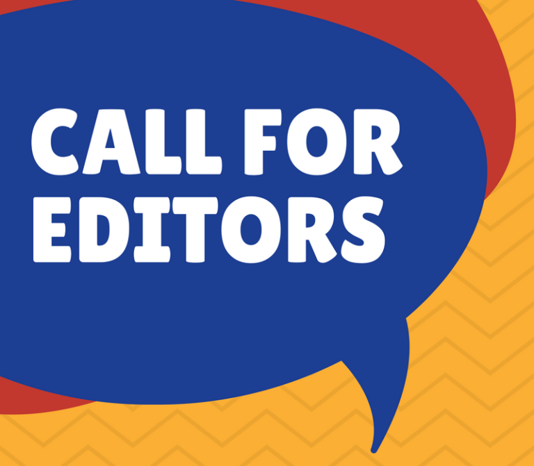 Call for Student Editors; Submit by 25th June 2022